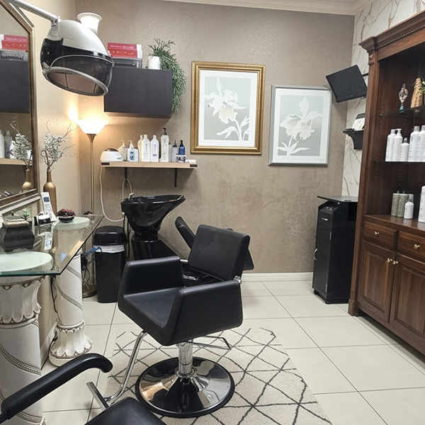 Venus Salon Suites Lewisville hair styling salon interior